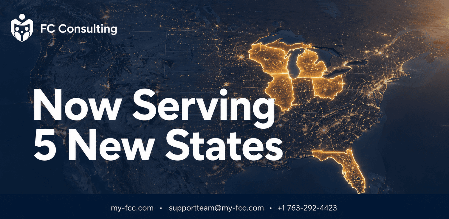 FC Consulting Is Now Serving Five New States — Wisconsin, Michigan, Illinois, Ohio, and Florida image